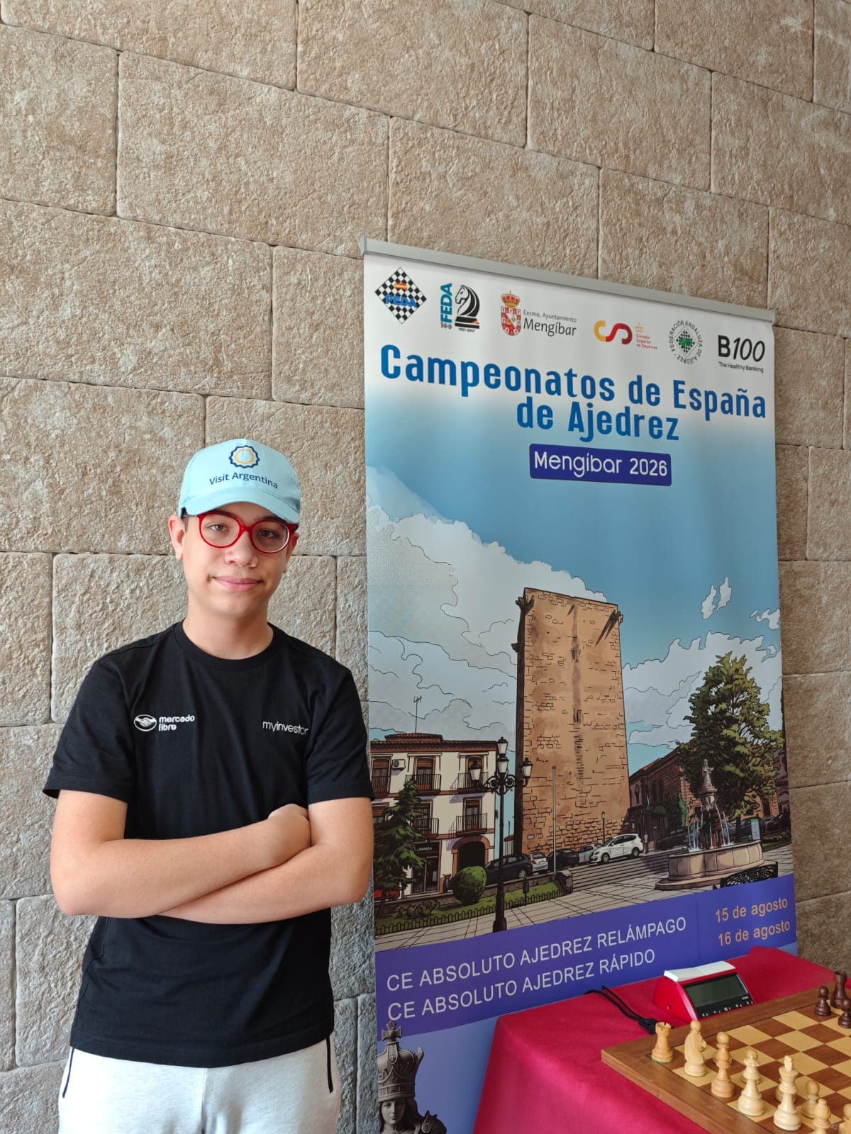 Fausti participó en los Campeonatos de España Relámpago y Rápido